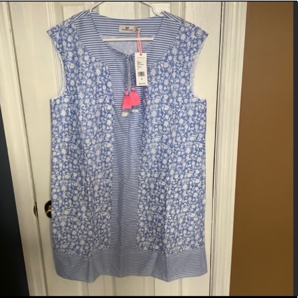 Vineyard Vines Somerset Tunic Dress XXS - Picture 2 of 4